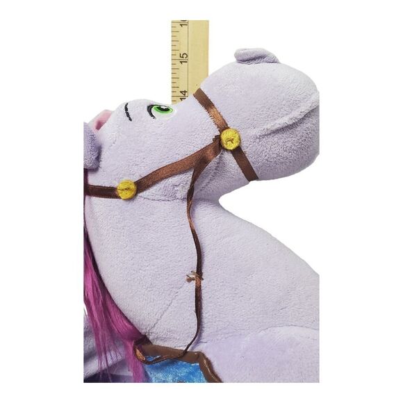 Disney Store Minimus Pegasus Sofia The First Purple Pony Plush Flying Horse 14” - Picture 7 of 10